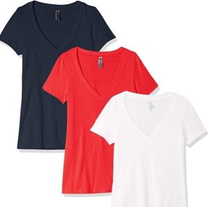 Clementine Apparel Women's Deep V Neck